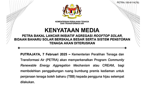 Malaysia’s New Deal: Launch of the Household Rooftop PV Aggregation Program!